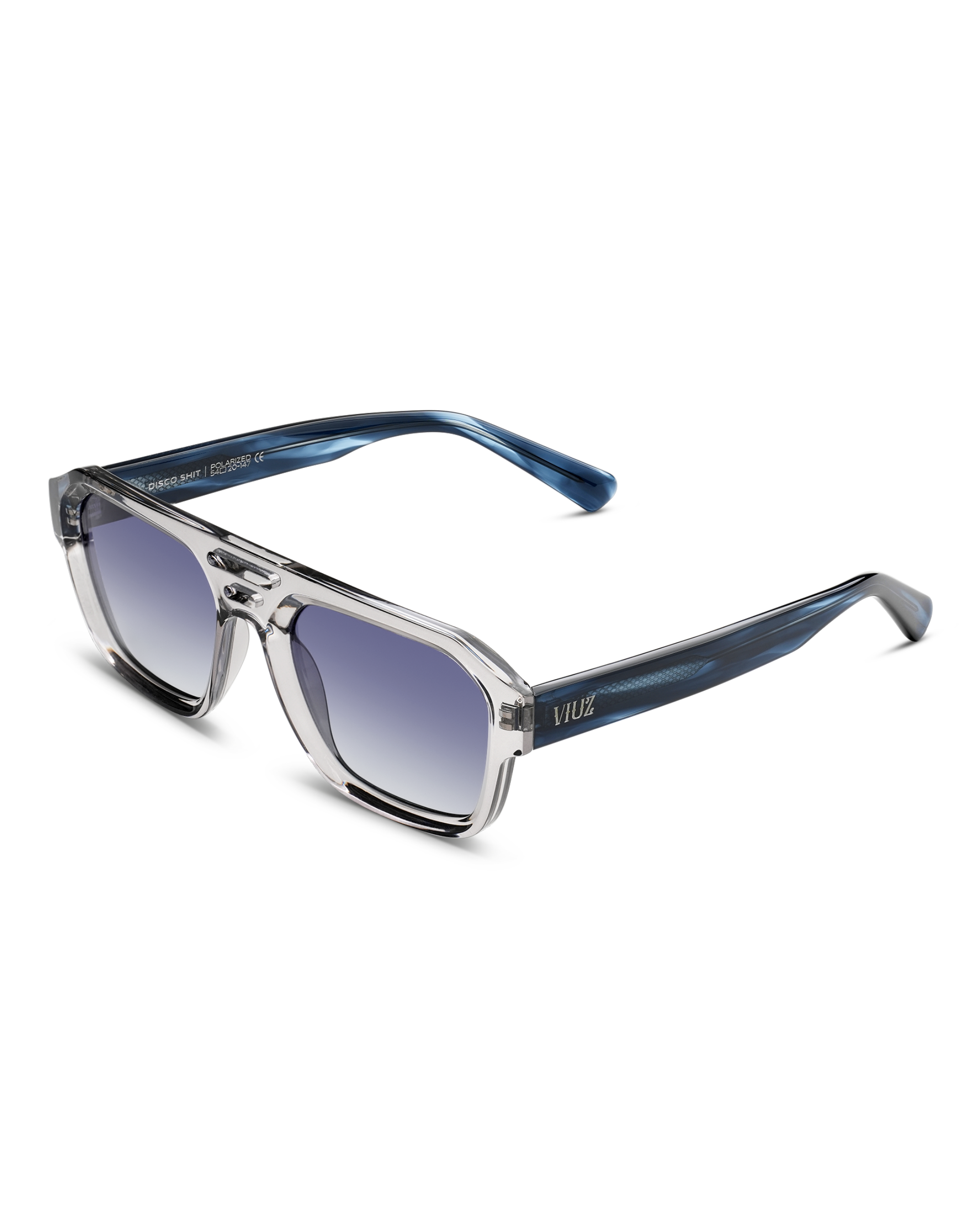 Disco Shit Sunglasses - Grey Blue :) $