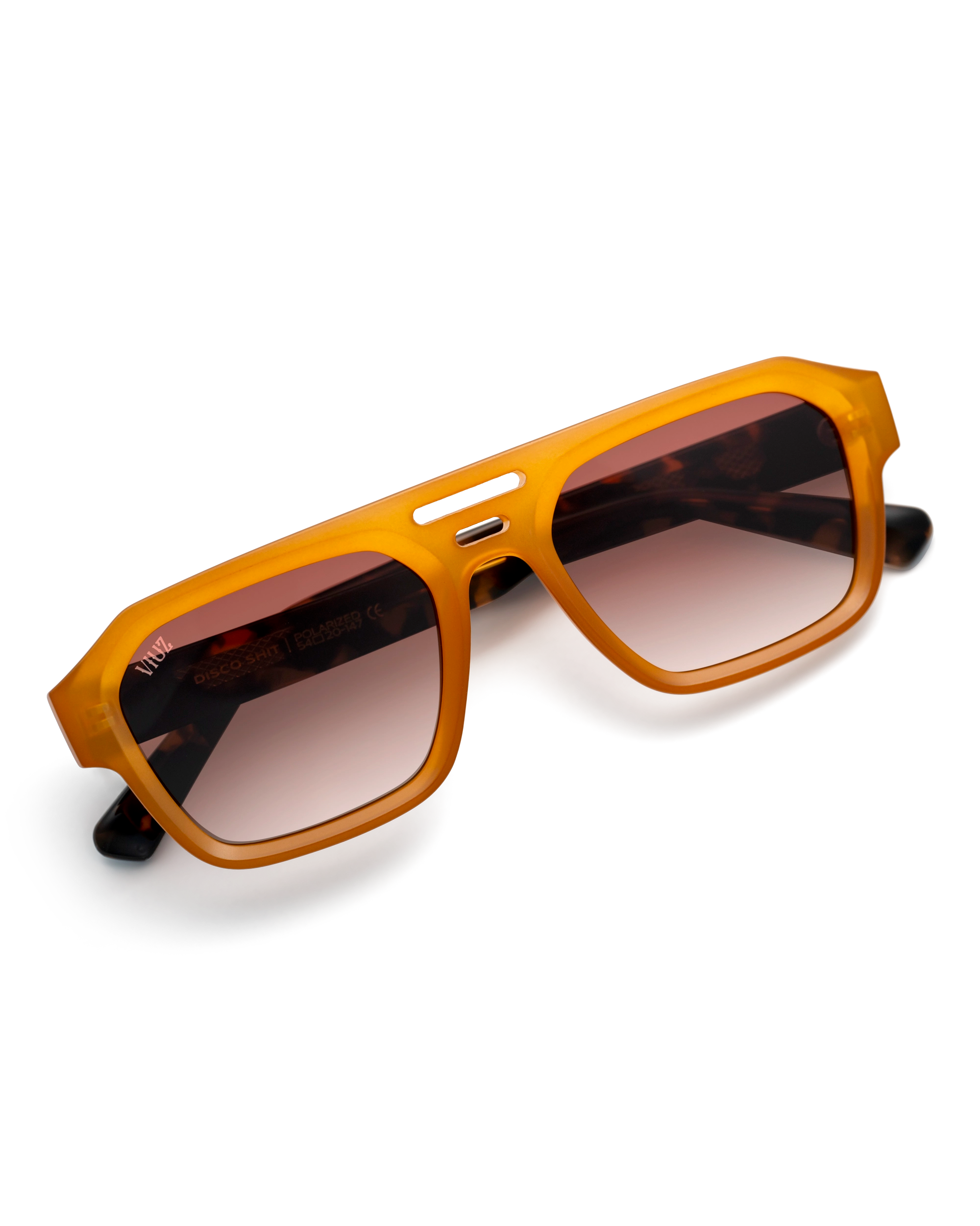 Disco Shit Sunglasses - Orange Leopard :) $