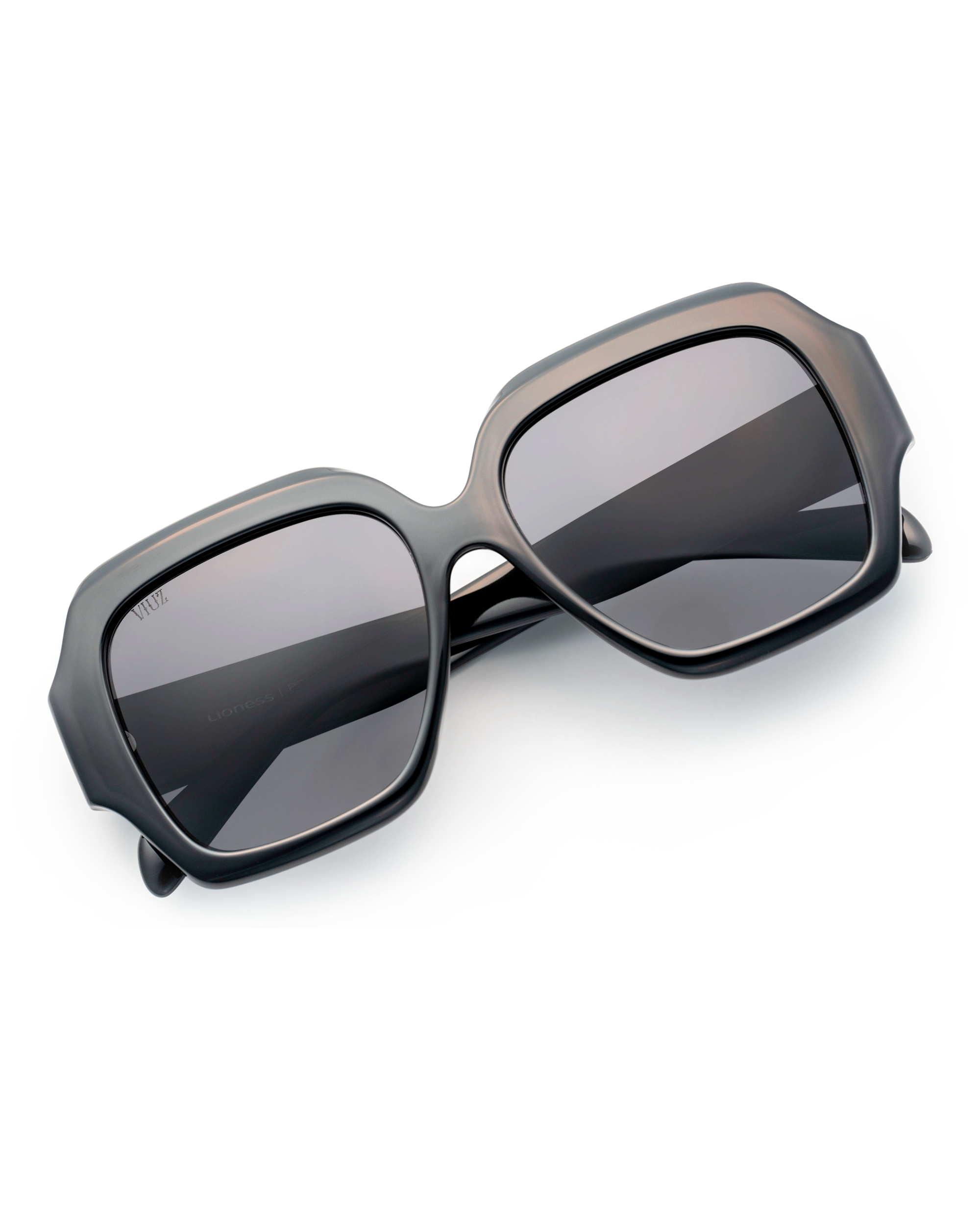 Lioness Sunglasses - Solid Black :) $