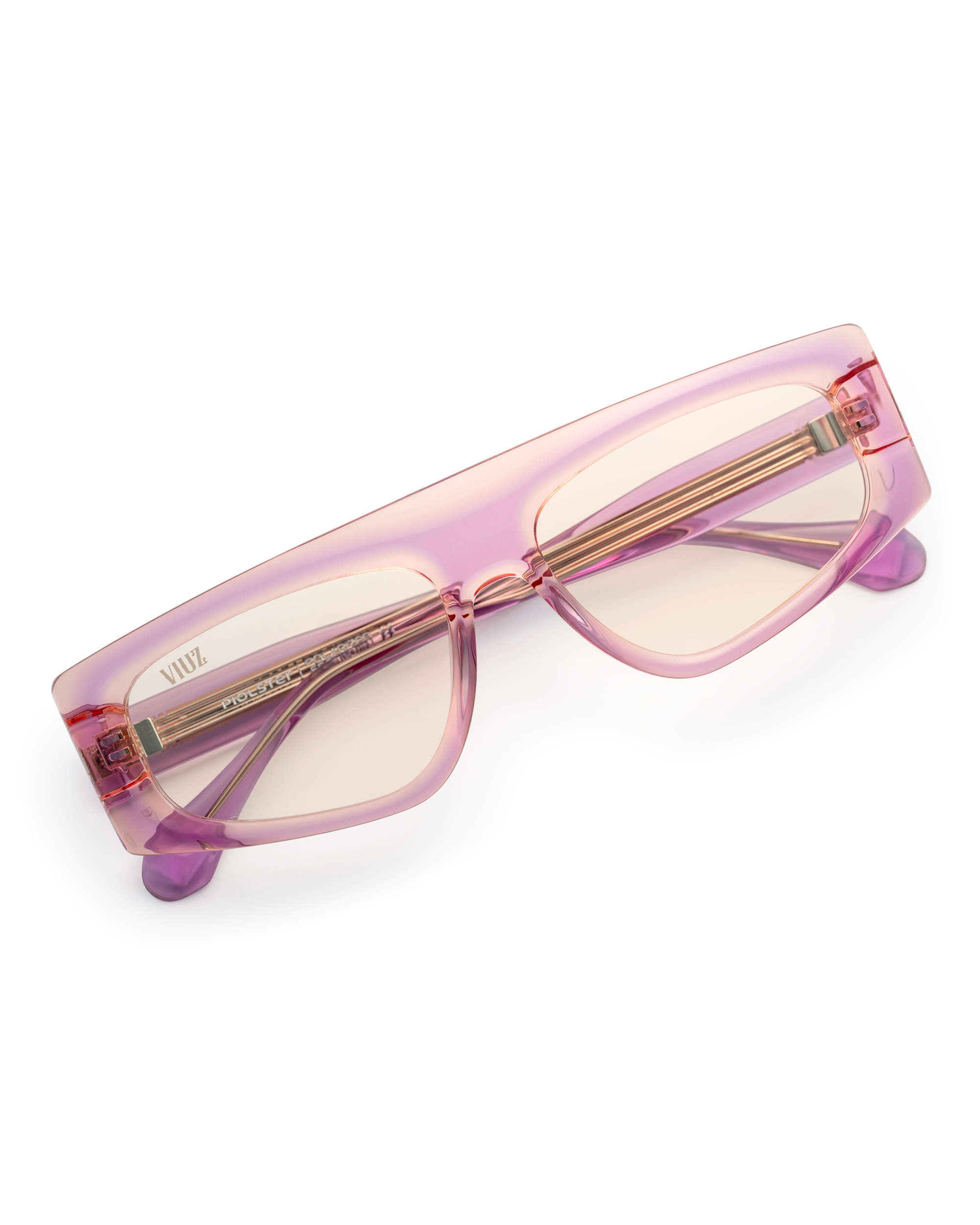 Piolsters Sunglasses - Pink w/ Clear * $