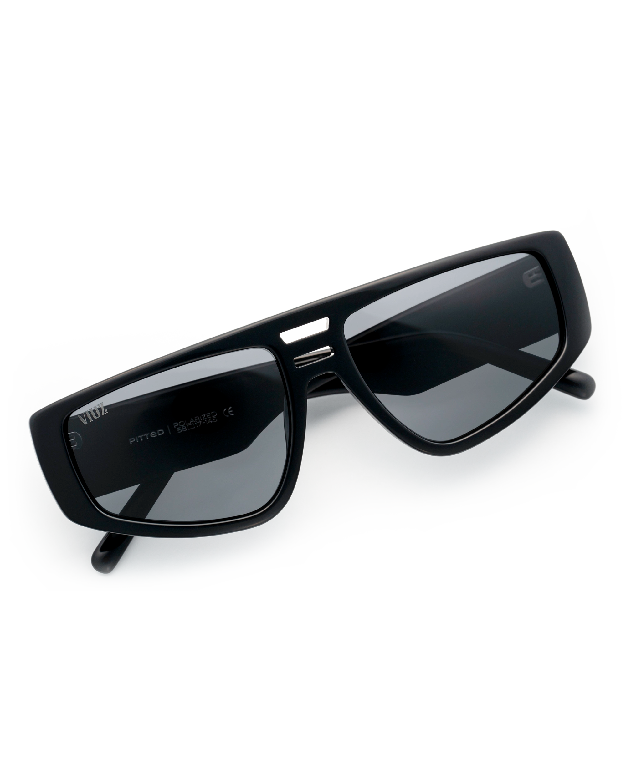 Pitted Sunglasses - Solid Black*$