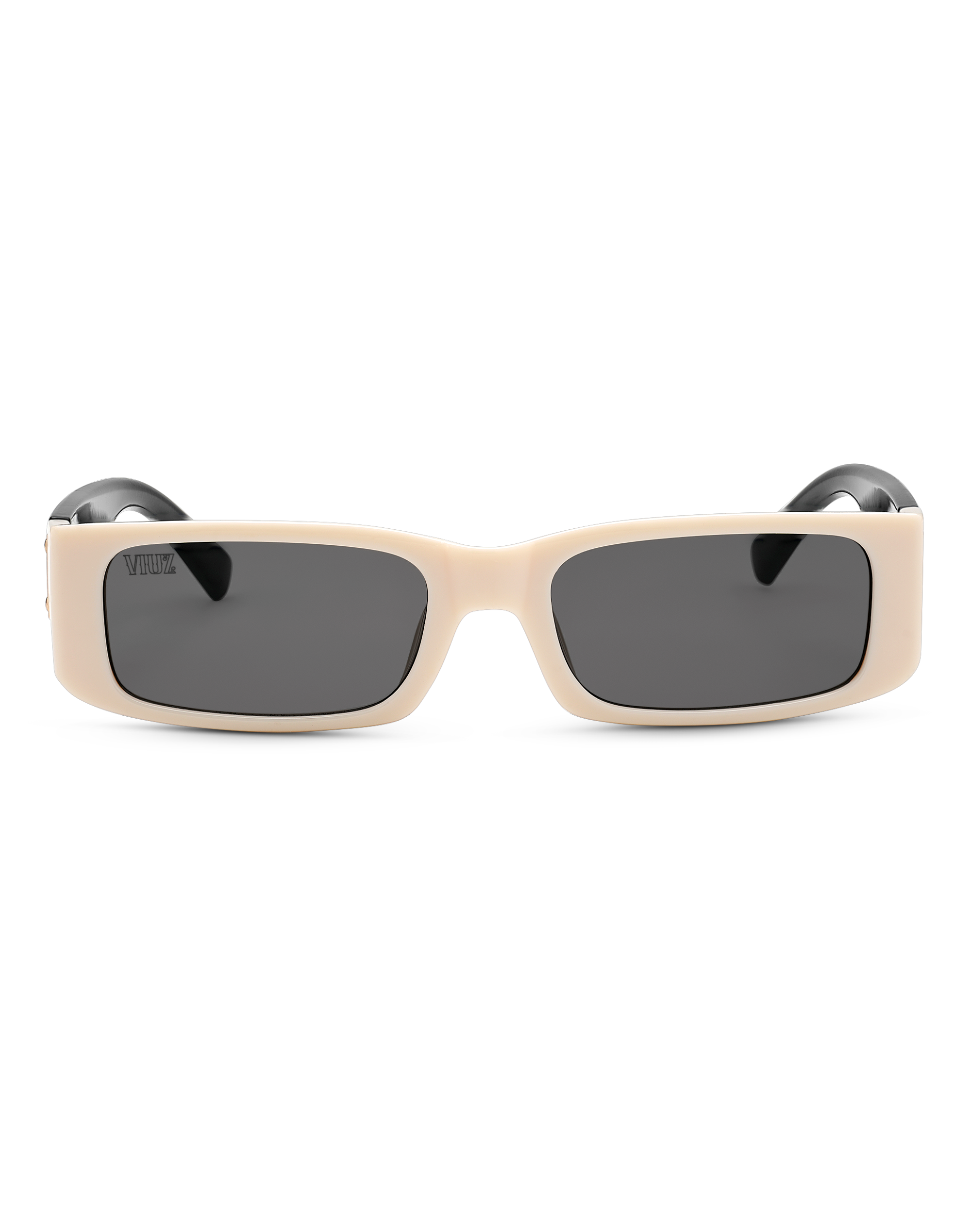 Primos Sunglasses - White w/ Black* $