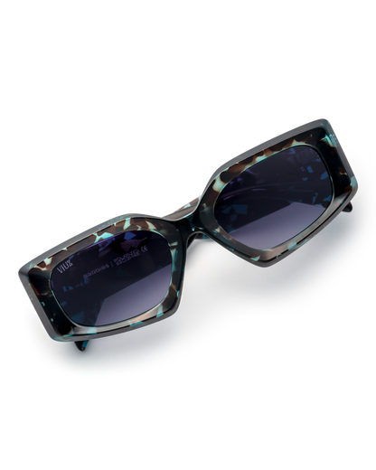 Baddies Sunglasses - Blue Marble :) $
