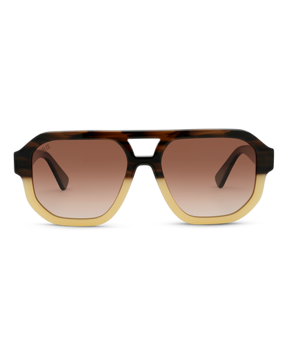 High Roller Sunglasses - Tan Tusk :)$