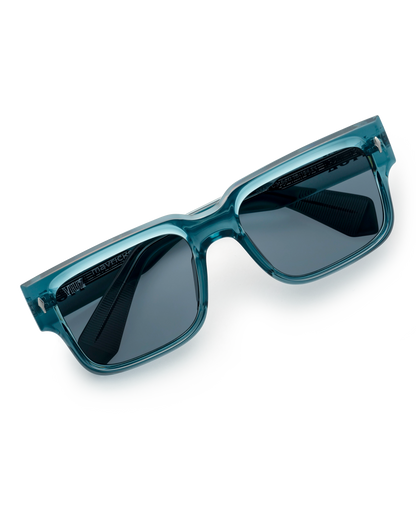 Mavrick Sunglasses - Transparent Blue:) $