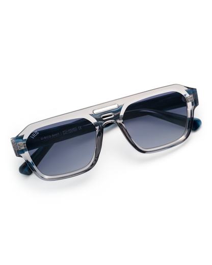 Disco Shit Sunglasses - Grey Blue :) $