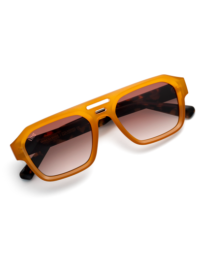 Disco Shit Sunglasses - Orange Leopard :) $