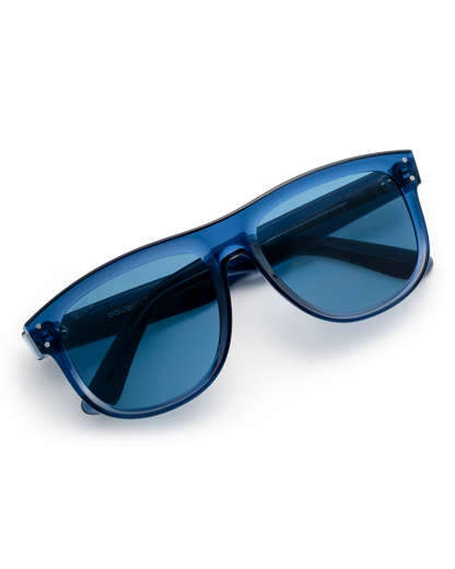 Double Barrel Sunglasses - Blue :) $