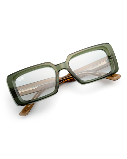 God Fathers Sunglasses - Green & Brown :) $