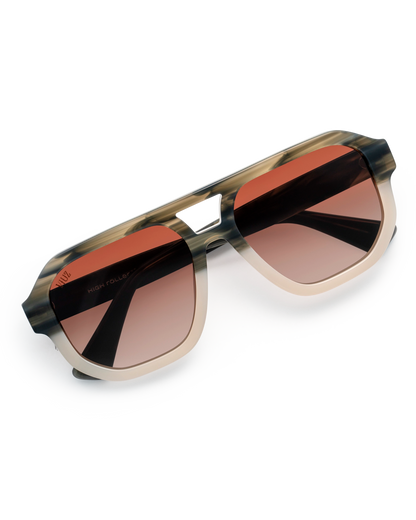 High Roller Sunglasses - Grey Tusk :)$