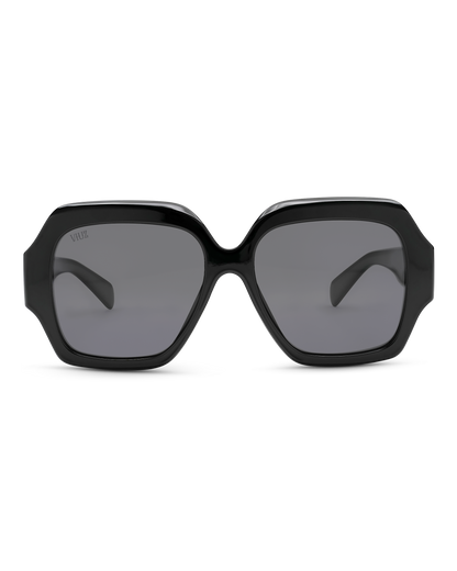 Lioness Sunglasses - Solid Black :) $
