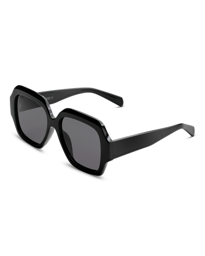 Lioness Sunglasses - Solid Black :) $