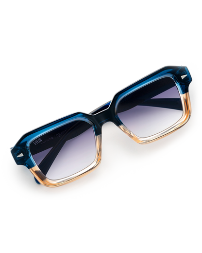 Lujuria Sunglasses - Blue & Orange * $