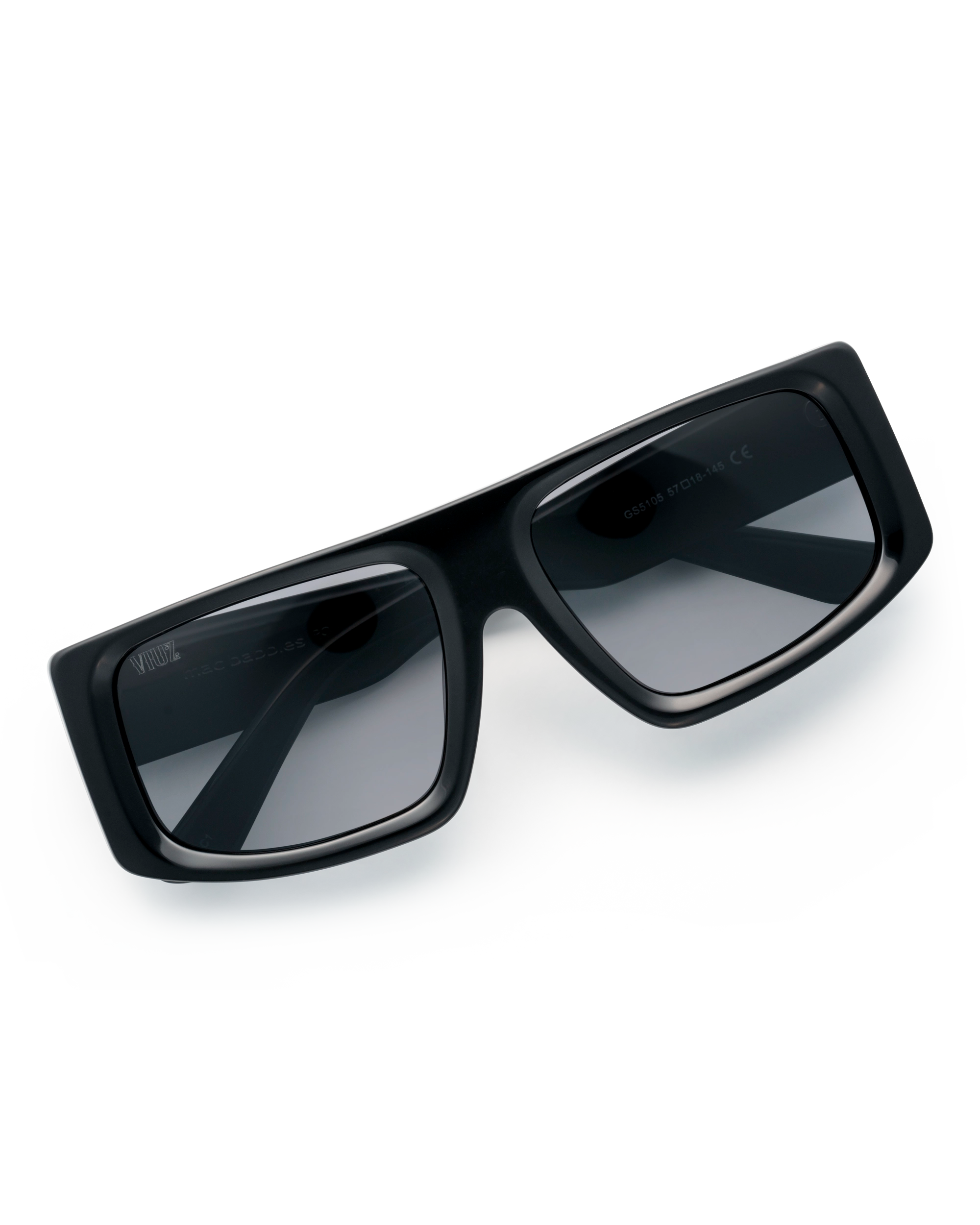 Mac Daddies Sunglasses - Solid Black* $