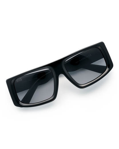 Mac Daddies Sunglasses - Solid Black* $