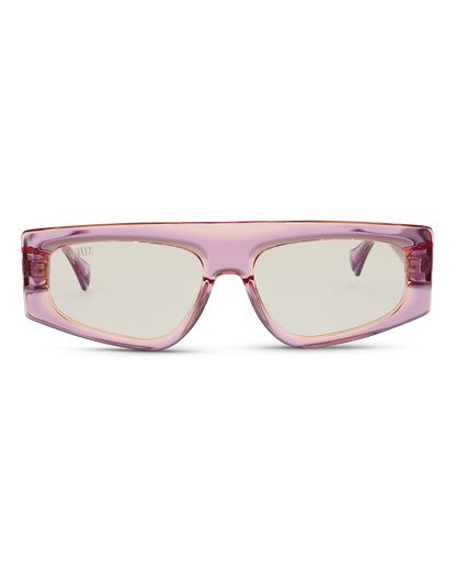 Piolsters Sunglasses - Pink w/ Clear * $