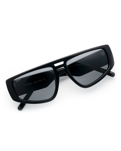 Pitted Sunglasses - Solid Black*$