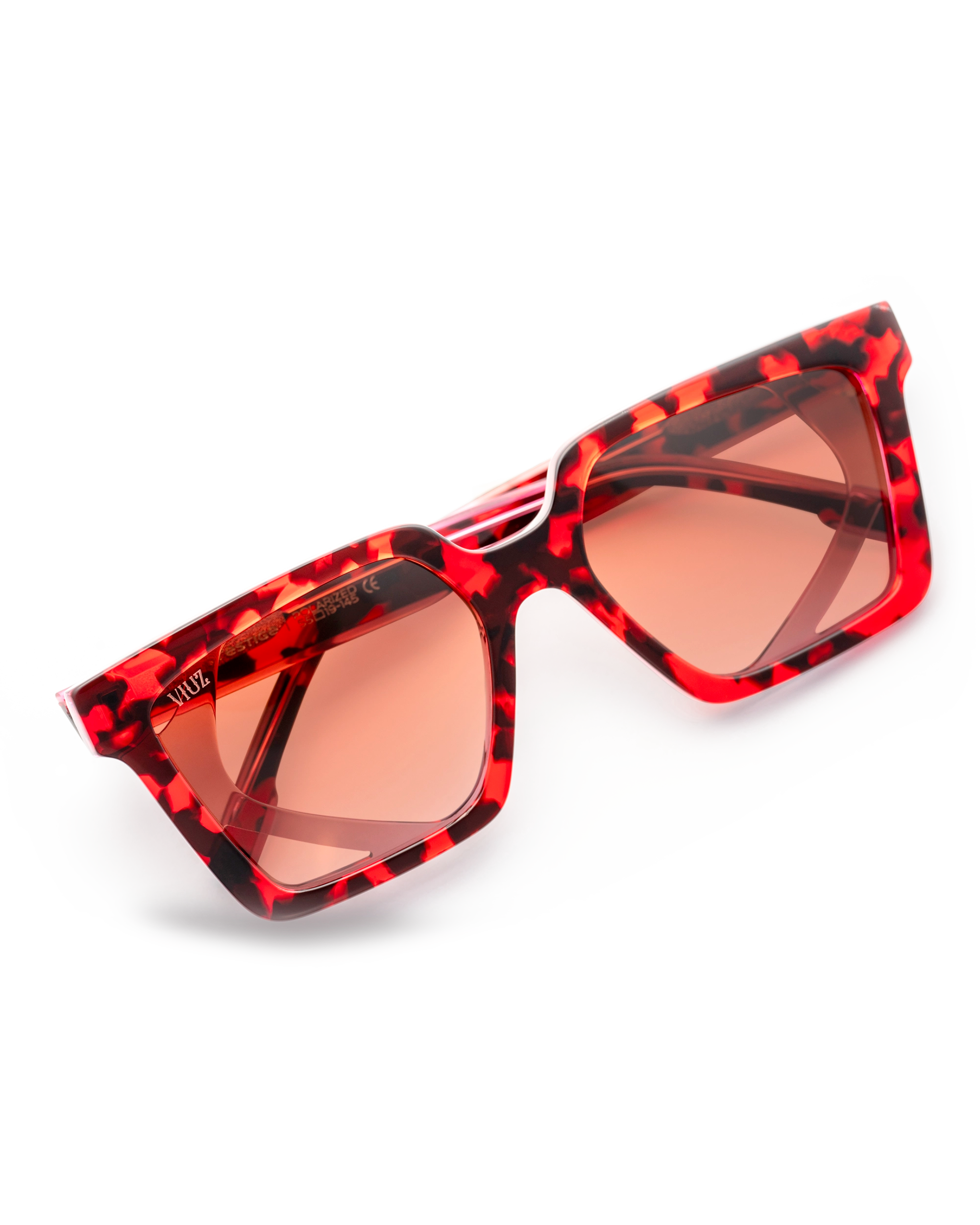 Prestige Sunglasses - Red Marble* $