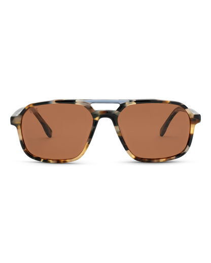 Rebels Sunglasses - Black & Brown Marble* $