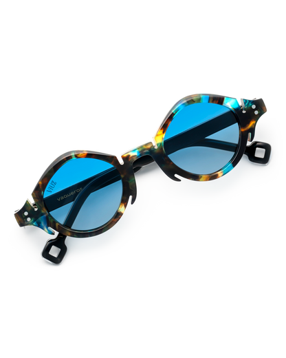Vaqueros Sunglasses - Blue Marble* $