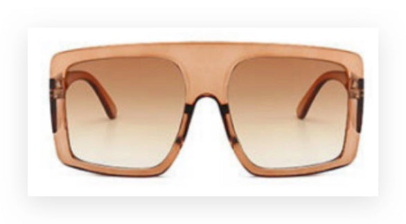 Buggin Sunglasses -Tan w/ Tan Lens *** $