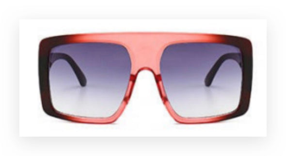 Buggin Sunglasses -Red w/ Grey Lens *** $